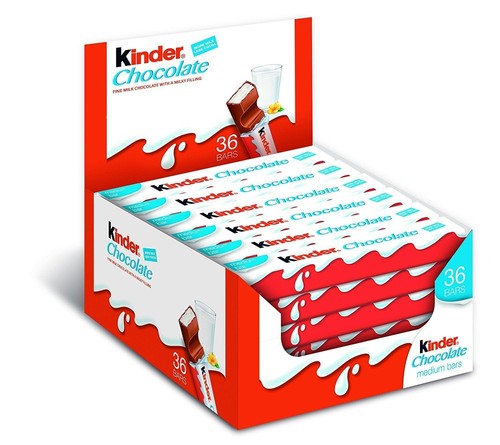 Kinder chocolate medium bars - medium,
