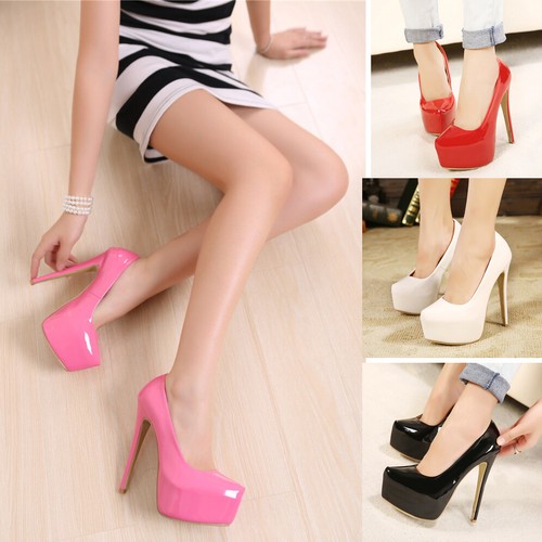 Men pumps platform - pumps, drag