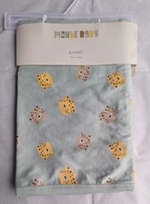 Maybe Baby Light Blue Blanket