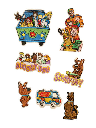 Scooby doo embroidered - doo, iron