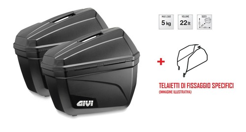 E22n givi pair - of, cases