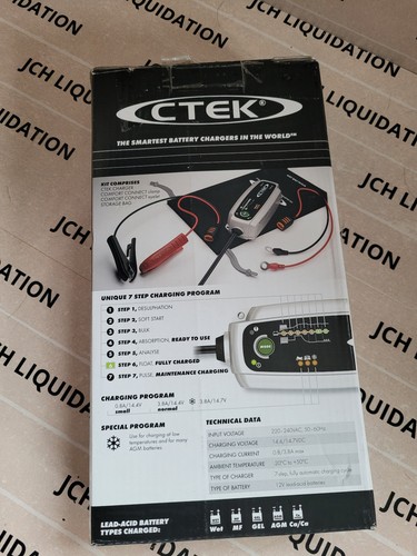 Ctek mxs 12v 8a - 12v, 3.8a