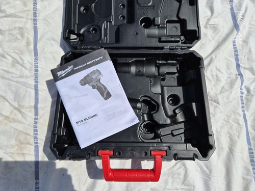Empty milwaukee drill case - empty,