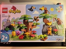 Lego Duplo 10973 Wild Animals Of South America 100% Boxed Instructions Playmat
