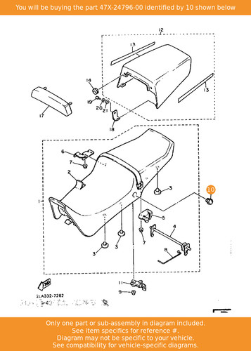 Yamaha cover 47x 24796 oem - yamaha,