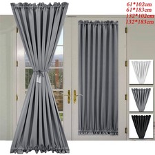 French Door Window Curtains