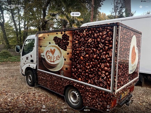 Coffee van bar - coffee,