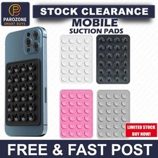 4x Silicone Adhesive Sticky Suction Pad For MobilePhone Suction Cup Desktop