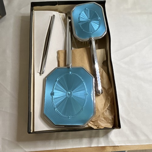 Vintage metal vanity - set, in