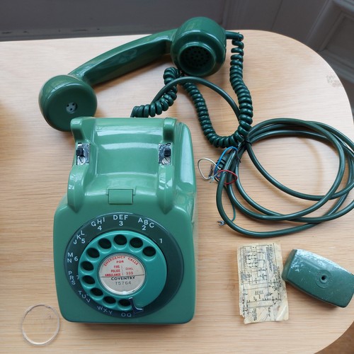 Green gpo telephone - gpo,