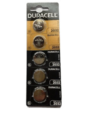 5x Duracell CR2032 Batteries 3V Lithium Coin Cell For PC/Laptop/Watch DL2032