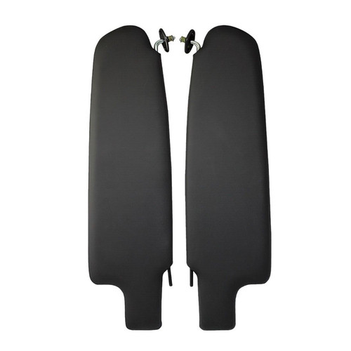 Sun visor pair black - visor, vinyl