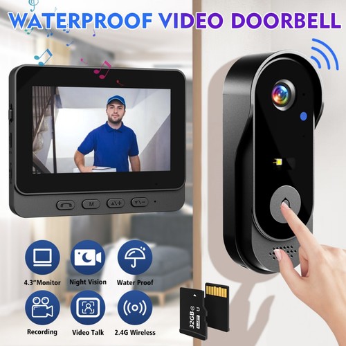 Wireless video door bell - video,