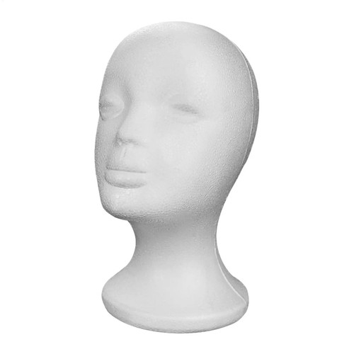 Mannequin head for wigs foam - for,