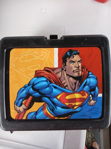 Superman lunch box - lunch, thermos