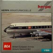 Herpa 1:500 BEA Vickers