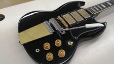 SAMICK SG CUSTOM Used Nato neck Rosewood fingerboard Black w/Soft case
