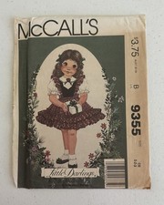 McCall's 9355 Little Darlings