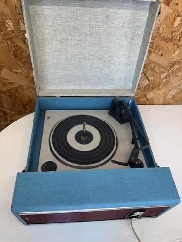 Vintage portable record player