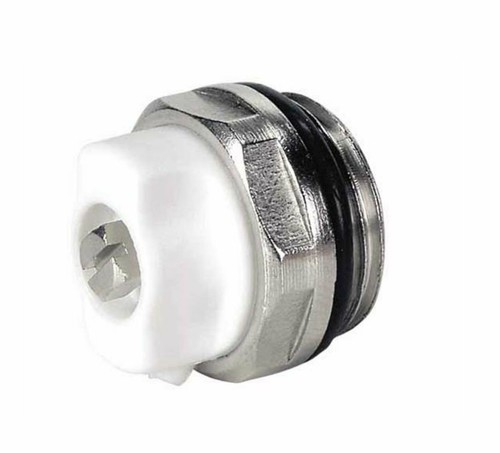 Manual radiator air vent - 1/2'',
