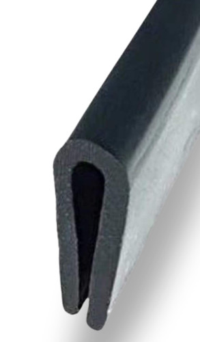 Medium black rubber - medium,