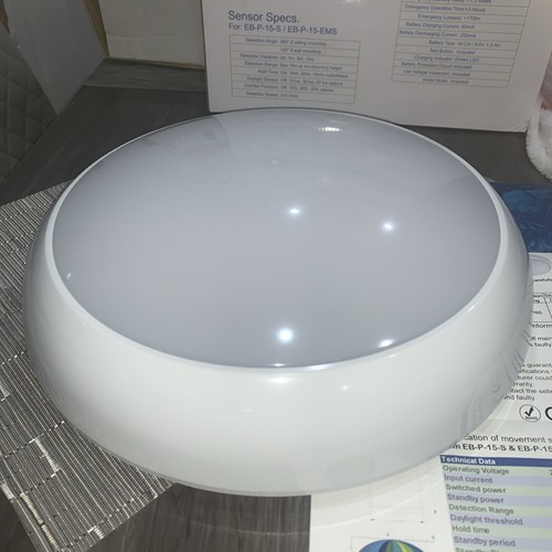 Led light emergency 1 - 2d,