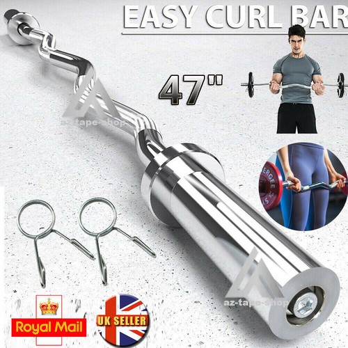 4ft olympic barbell ez - barbell, curl