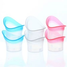 Silicone Eyewash Cup Soft Eyes Cleaner Eye Bath Cup  Precision Fitting Eye