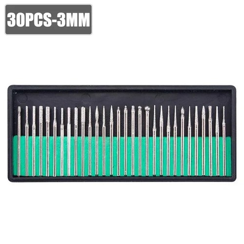 30pcs diamond burr set - diamond,