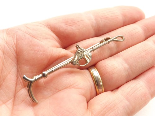 Vintage tie collar stock - collar, pin