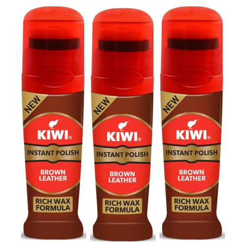Kiwi instant polish brown - polish,