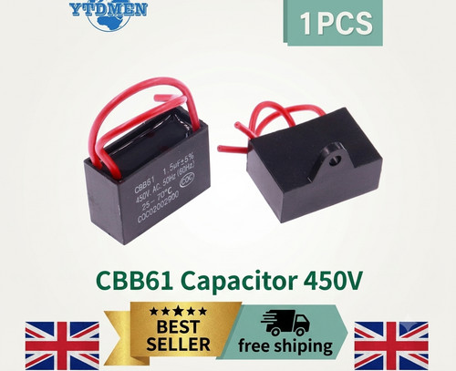 Cbb61 capacitor 450v fan - capacitor,