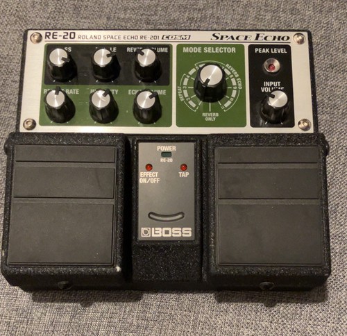Roland space echo pedal - roland, re-20