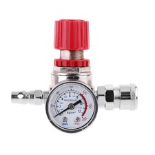Air Compressor Pressure Regulator Gauge 180PSI Control for Valve 0-12Bar Durable