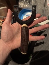 Leather Wrapped Catty, Antler