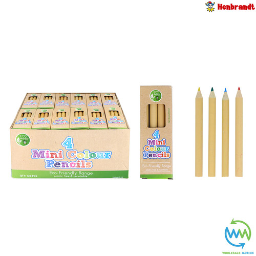 Pack colour pencils mini - 4,