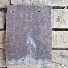 2no Brown Sandfaced Marley Acme Plain Half Tile Roof Tile | Rosemary Style |