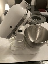 KitchenAid 5K45SS White 4.3l Classic tilt head stand Mixer