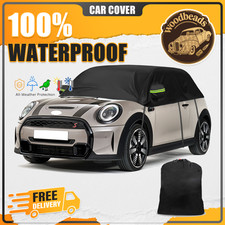 Half Car Cover Garage UV Resistant Waterproof  for 2000-2022  Mini Cooper 3 door
