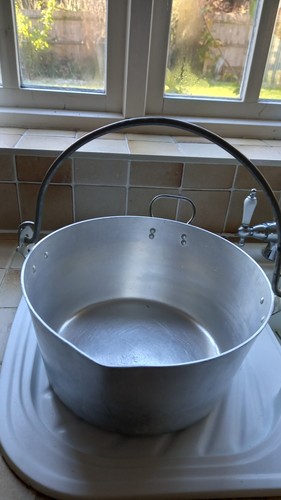 Vintage aluminium jam - aluminium,