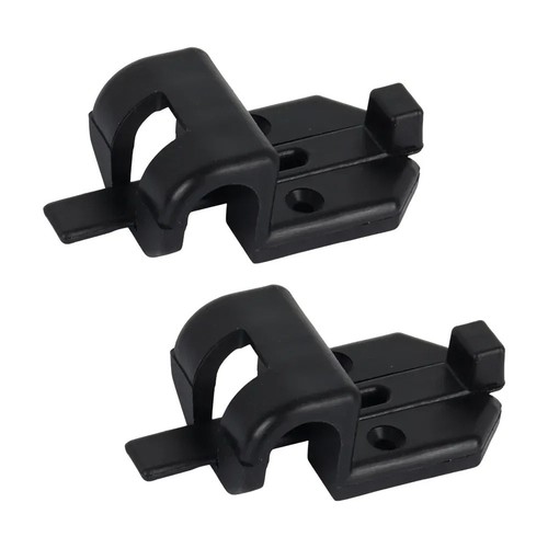 Black sliding table rail - black,