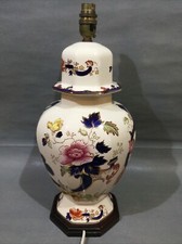 Masons Ironstone “ Mandalay “ Large Table Lamp Tokyo Shape
