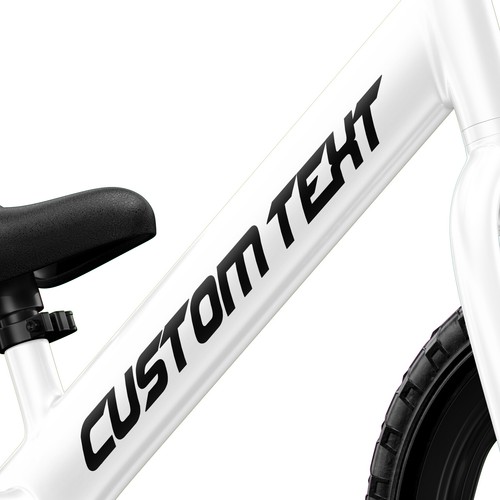 Personalised name text bike - 2x,