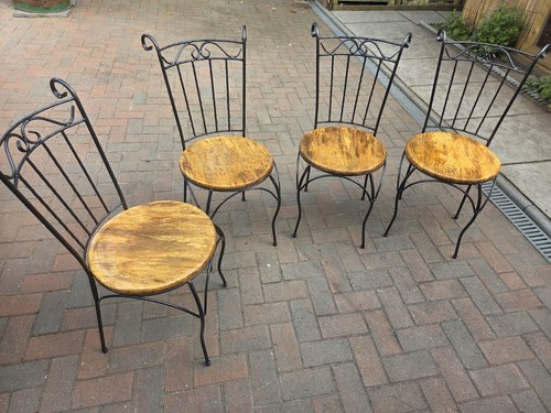 Set wrought iron - set,