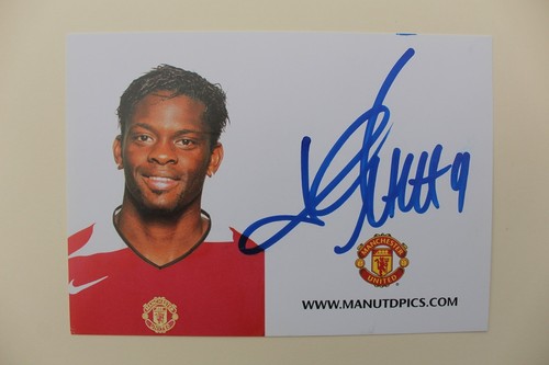 2005 louis saha signed - saha,