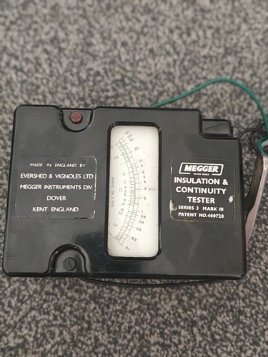 Vintage megger series - megger, 3