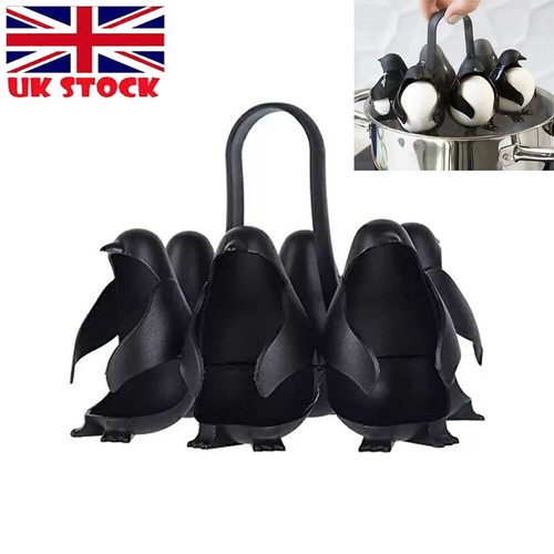 Penguin shaped egg - shaped,