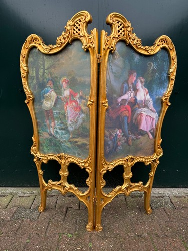 Screen room divider french - screen,