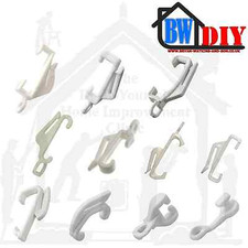 10x Swish Curtain Hooks & Gliders Various Ranges Curtain Rail Hooks Sologlide