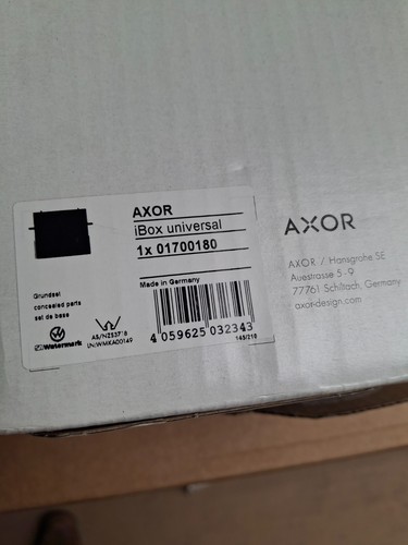 Hansgrohe axor 01700180 ibox - hansgrohe,